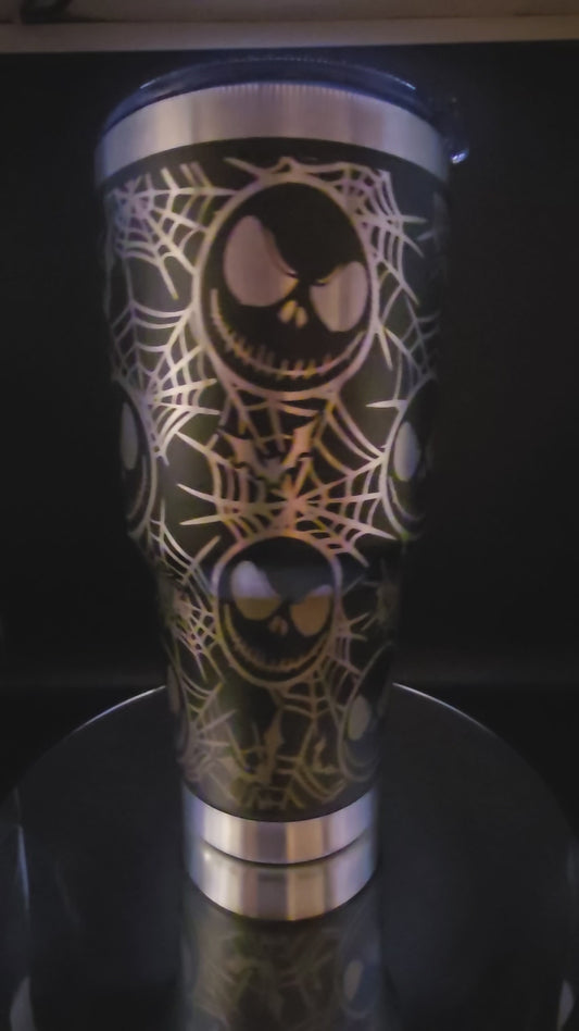 30oz Tumbler "Jack and Web"